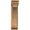 Ekena Millwork Thorton Traditional Rough Sawn Bracket w/ Offset Brace, Western Red Cedar, 6"W x 18"D x 26"H BKT0604X18X26THR01RWR - alternate 4